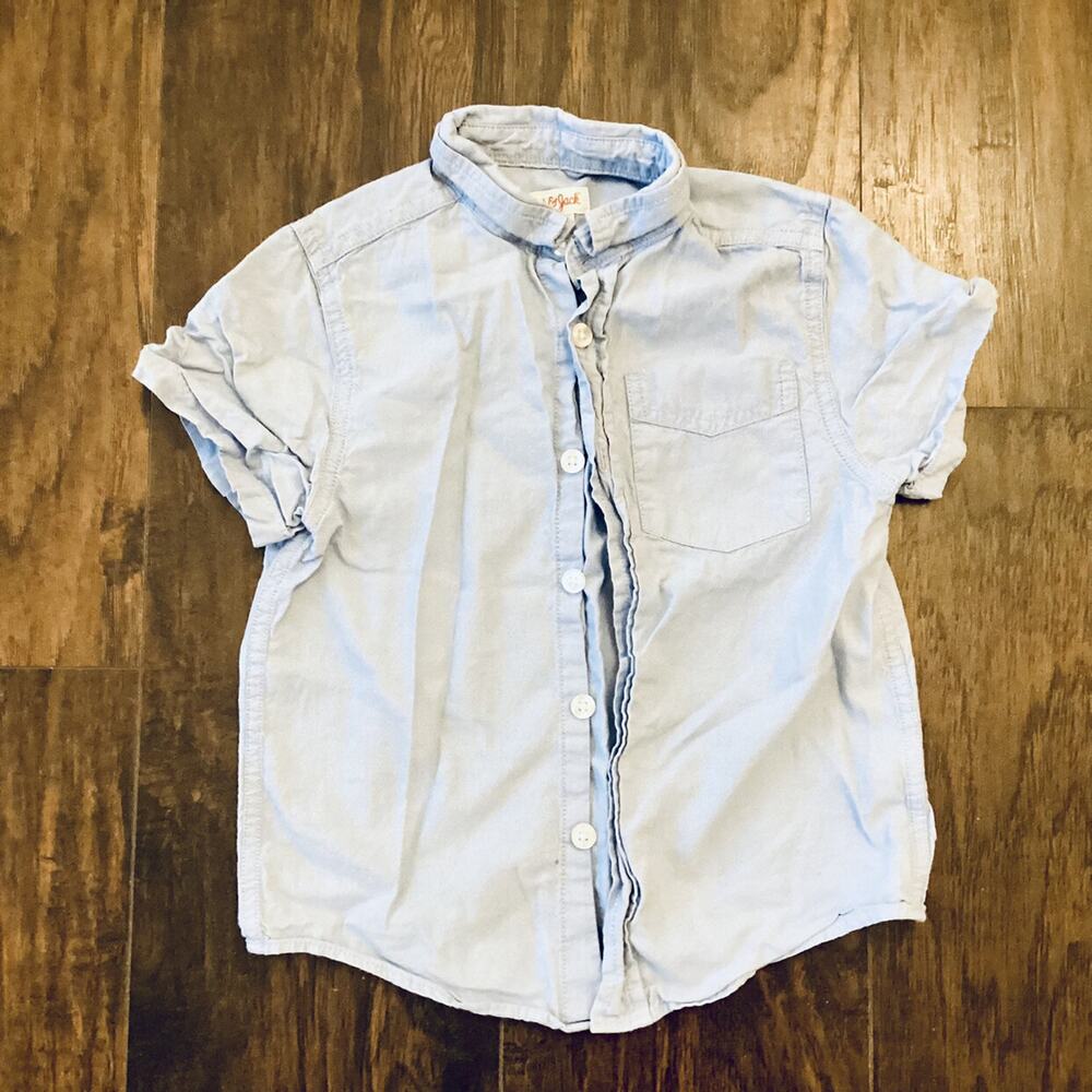 Cat & Jack Short Sleeve Button Down